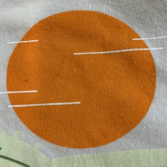 Hanna andersson baby yoda glow in the dark Halloween ringer tee - Picture 3 of 6